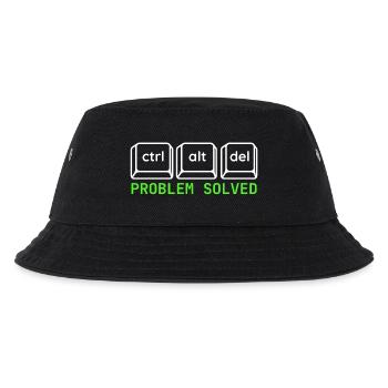 Ctrl Alt Del – Conception IT Problem Solved - Bob Enfant - noir - Devant
