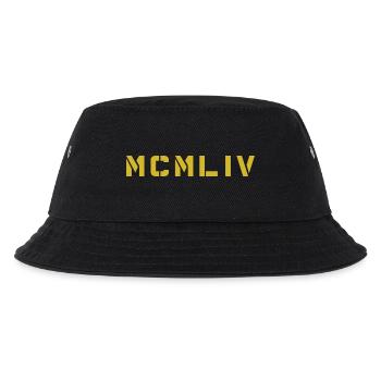 Römische Zahl Geburtsjahr Made in 1954 - Kinder Bucket Hat - Schwarz - Vorne