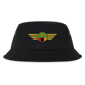 Ich liebe Sambia, Eleganz Stil Design T-Shirt - Kinder Bucket Hat - Schwarz - Vorne