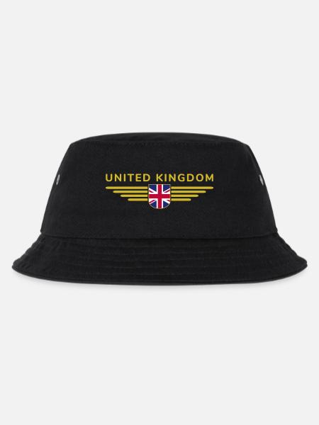 I Love Britain UK, Style Design T-Shirt - Kids’ Bucket Hat - black
