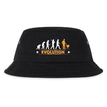 Barbecue - Grillmeister - Evolution - Kinder Bucket Hat - Schwarz - Vorne