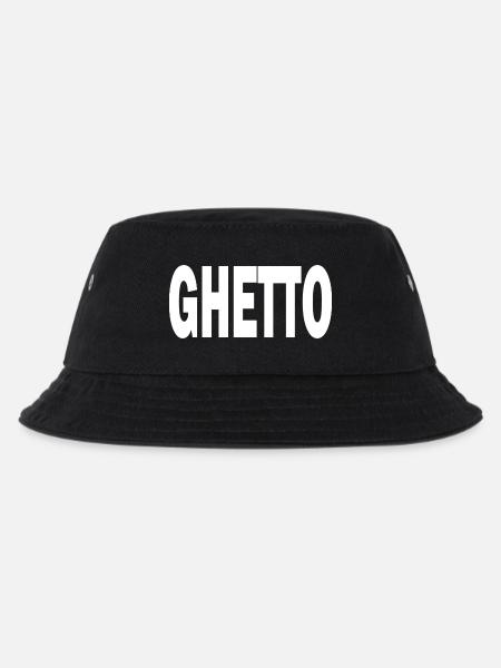 Ghetto - Kinder Bucket Hat - Schwarz