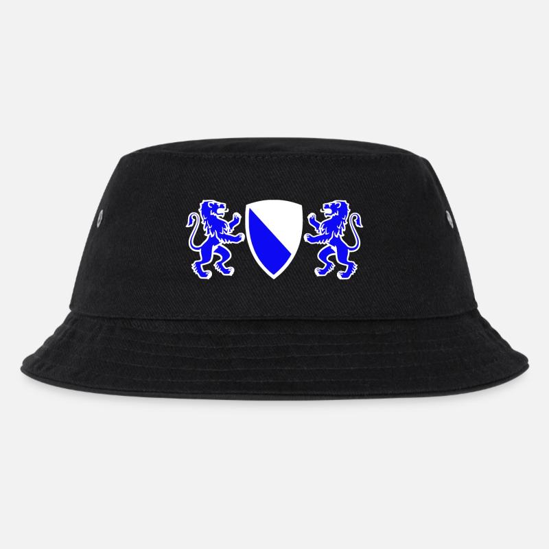 zürich - Kinder Bucket Hat - Schwarz