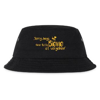 Junggesellenabschied flotte Biene - Kinder Bucket Hat - Schwarz - Vorne