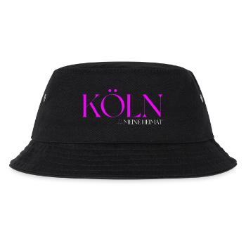 Köln meine Heimat - Kinder Bucket Hat - Schwarz - Vorne