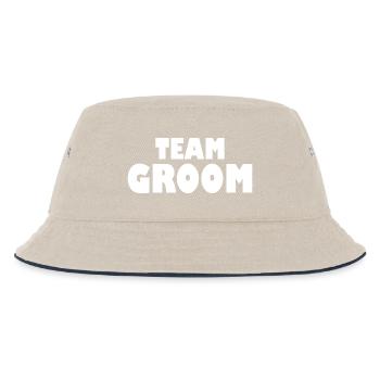 Team groom - Bob Enfant - blanc cassé/bleu marine - Devant