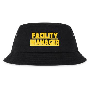 Facility Manager In-house technician Caretaker - Kids’ Bucket Hat - black - Front