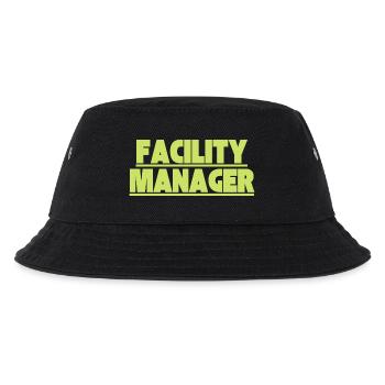 Facility Manager - Kids’ Bucket Hat - black - Front