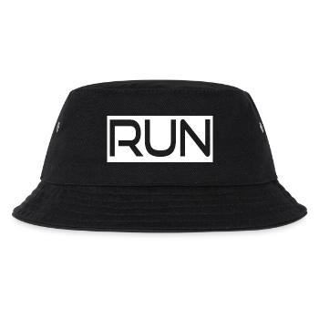 Laufen - Kinder Bucket Hat - Schwarz - Vorne
