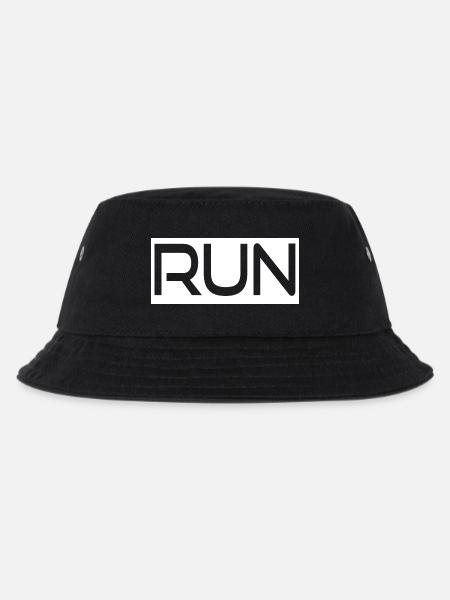 Laufen - Kinder Bucket Hat - Schwarz