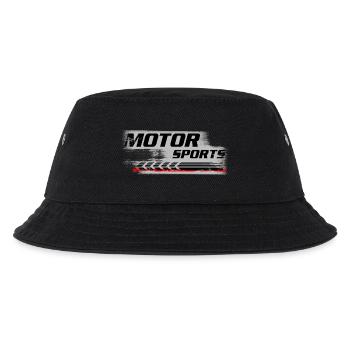Motor Sports - Kinder Bucket Hat - Schwarz - Vorne