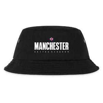 Manchester - Kids’ Bucket Hat - black - Front