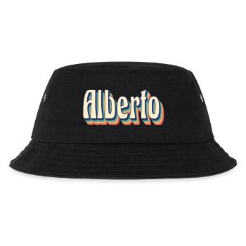 Alberto Retro T-Shirt Vintage T-shirt cadeau - Bob Enfant - noir - Devant