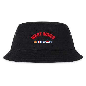 West Indies Flags - Karibik - Caribbean - Flaggen - Kids’ Bucket Hat - black - Front