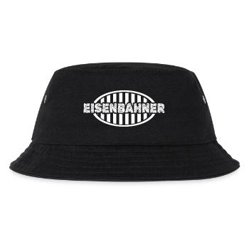 Eisenbahner - Kinder Bucket Hat - Schwarz - Vorne