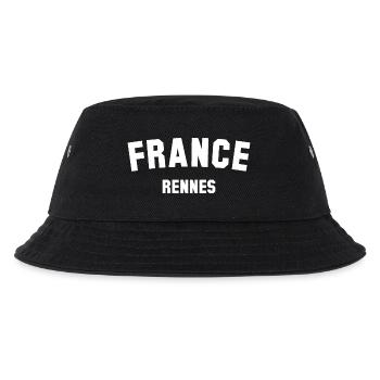 RENNES France - Kinder Bucket Hat - Schwarz - Vorne