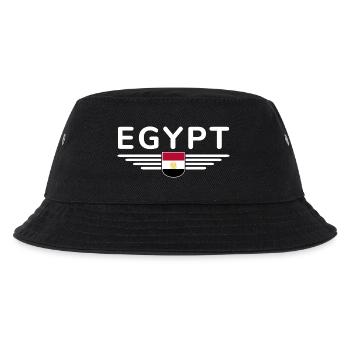 Égypte Fan Tenue T Shirt Design Mode - Bob Enfant - noir - Devant