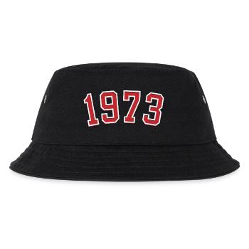 Geburtsjahr Sport 1973 - Kinder Bucket Hat - Schwarz - Vorne