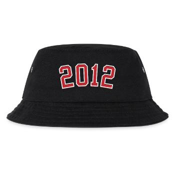 Year of birth sport 2012 - Kids’ Bucket Hat - black - Front