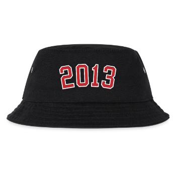 Sport Geburtsjahr 2013 - Kinder Bucket Hat - Schwarz - Vorne