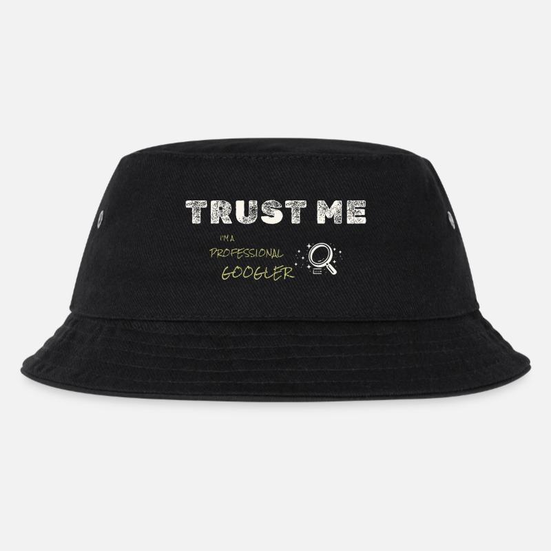 Know-it-all guy - Kids’ Bucket Hat - black