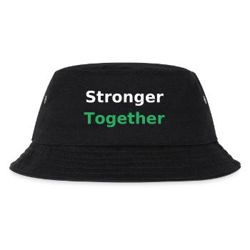 Stronger Together - Kids’ Bucket Hat - black - Front