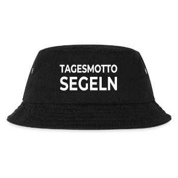 Segeln - Kinder Bucket Hat - Schwarz - Vorne