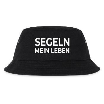 Segeln - Kinder Bucket Hat - Schwarz - Vorne