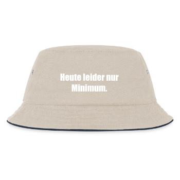 Unfortunately only a minimum today - Kids’ Bucket Hat - ecru/navy - Front