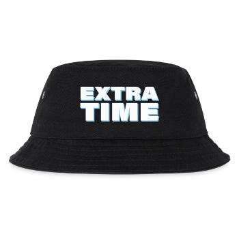 EXTRA TIME - Kids’ Bucket Hat - black - Front