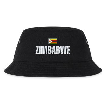 Drapeau du Zimbabwe, patriote zimbabwéen - Bob Enfant - noir - Devant