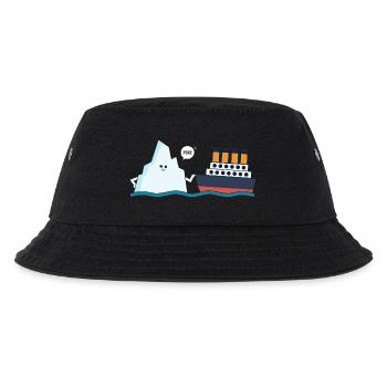 Titanic Funny Titanic und I-ceberg Poke Parodie - Kinder Bucket Hat - Schwarz - Vorne