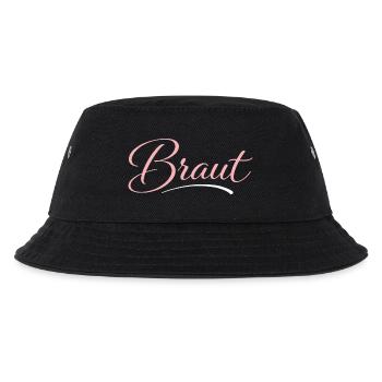 Braut - Kinder Bucket Hat - Schwarz - Vorne