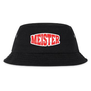 Meister - Kinder Bucket Hat - Schwarz - Vorne