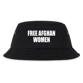 Free afghan women - Kids’ Bucket Hat - black - Front