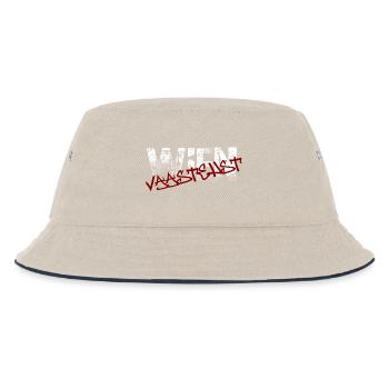 Wien Vaastehst - Kinder Bucket Hat - Natur/Navy - Vorne