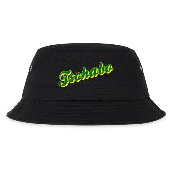 Tschabo - Kinder Bucket Hat - Schwarz - Vorne