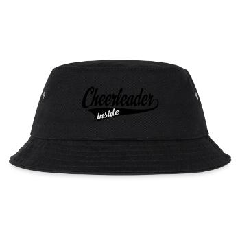 cheerleader - Kinder Bucket Hat - Schwarz - Vorne