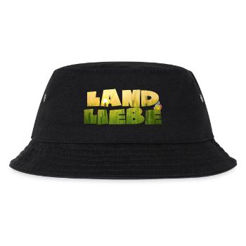 natur 3 landliebe mit weizen und schmetterling - Kinder Bucket Hat - Schwarz - Vorne