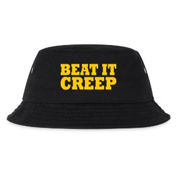 Beat it creep - Kinder Bucket Hat - Schwarz - Vorne