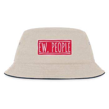 ew people citation drôle - Bob Enfant - blanc cassé/bleu marine - Devant