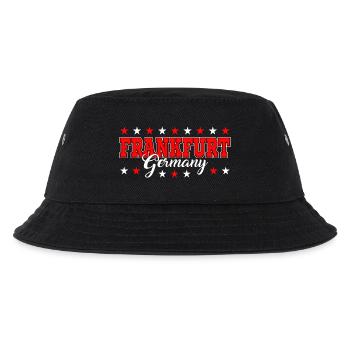 Frankfurt - Kinder Bucket Hat - Schwarz - Vorne