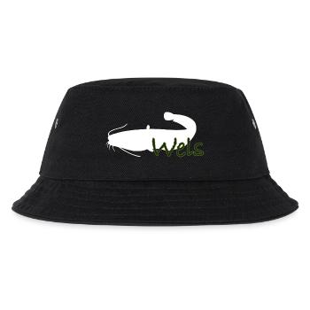 Wels - Kinder Bucket Hat - Schwarz - Vorne
