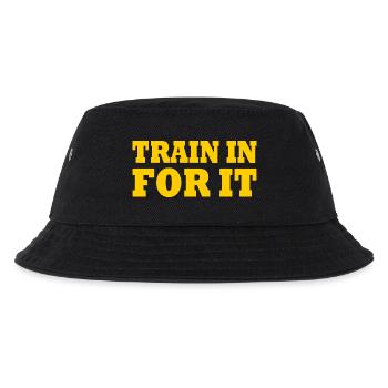 Train in for it - Kids’ Bucket Hat - black - Front