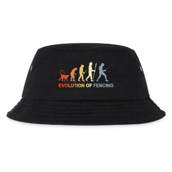 Fencing Evolution - Kids’ Bucket Hat - black - Front