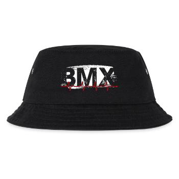BMX Pulse Graffiti - Kinder Bucket Hat - Schwarz - Vorne