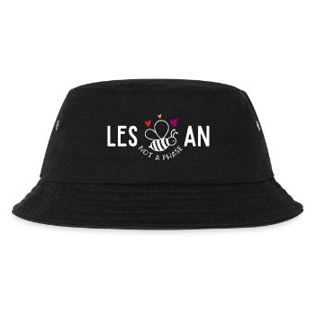 Les Bee An,Lesbischer lustiger Stolz - Kinder Bucket Hat - Schwarz - Vorne