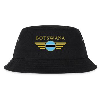 Ich liebe Botswana, Eleganz Stil Design T-Shirt - Kinder Bucket Hat - Schwarz - Vorne
