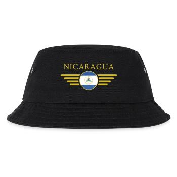 J’aime le Nicaragua, T-shirt design de style élégance - Bob Enfant - noir - Devant