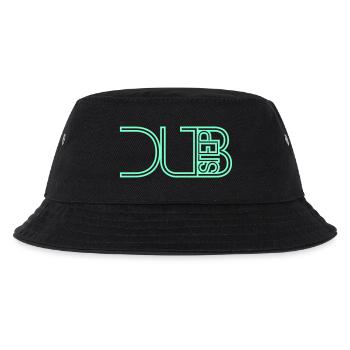 Dub Step Techno Musik Cool DJ Party Club Text Logo - Kinder Bucket Hat - Schwarz - Vorne